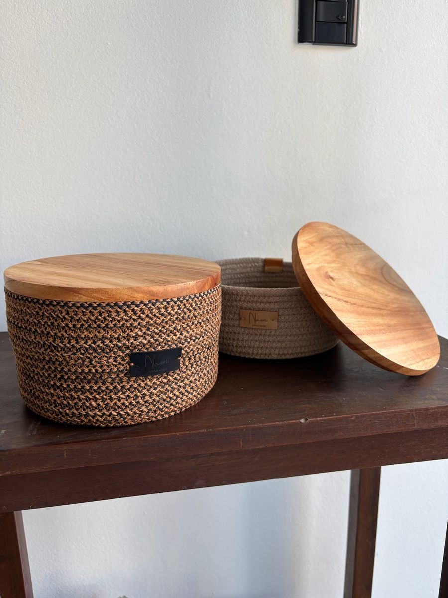 CUENCO CON TAPA DE MADERA